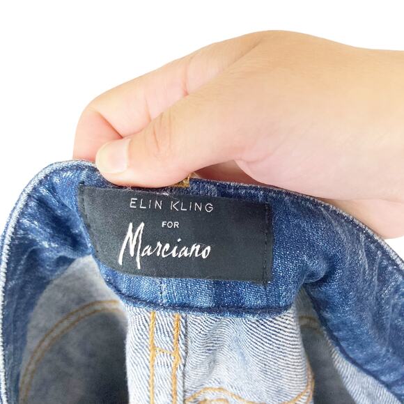 Elin Kling for Marciano Two Tone Distressed Jeans Sz 29 - Picture 3 of 6